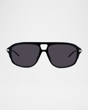 Men's GV40113IM Acetate Square Sunglasses