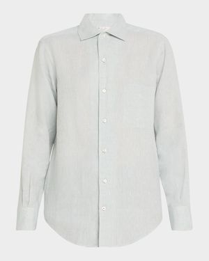 Andre Button Down Linen Solaire Shirt
