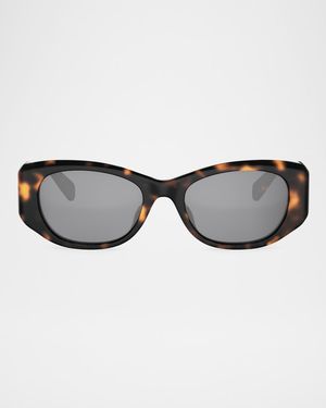 3 Dots 54mm Oval Sunglasses