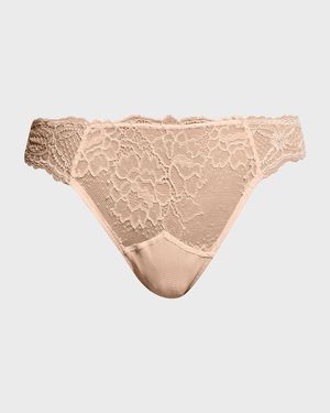 Sublime En Dentelle Lace Thong