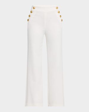 Narin High-Rise Buttoned Pants