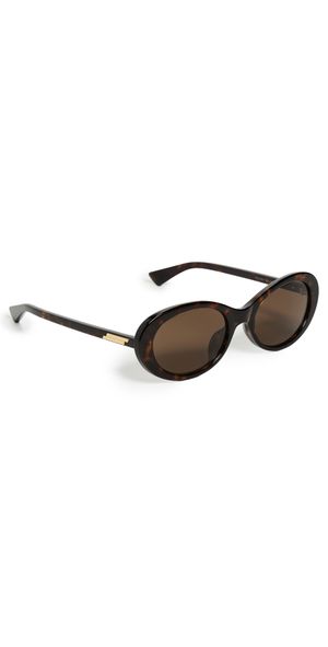 Bottega Veneta BV1415SK Sunglasses Havana-Havana-Brown One Size