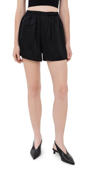 Peter Do Sando Mini Shorts Black XS