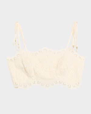 Rhiannon Embroidered Tie Bodice