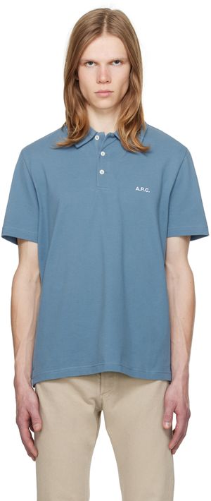 A.P.C. Polo Austin bleu