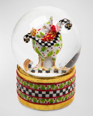 Dash Away Sleigh Christmas Snow Globe