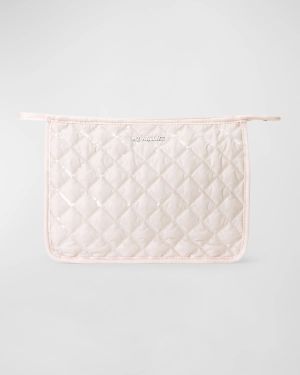 Metro Sequins Quilted Clutch Bag
