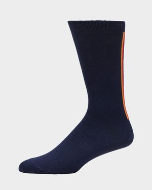Men's Artist Stripe Crew Socks