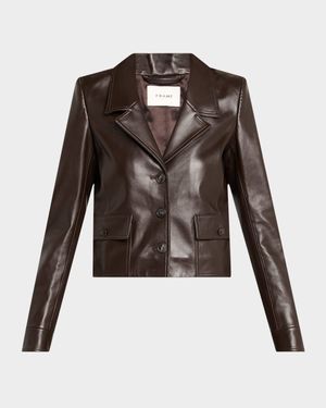 The Leather Cuffed Jacket
