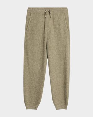 Men's Cellina Mouline Relaxed-Fit Drawstring Pants