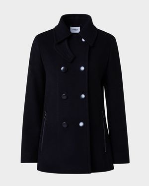 Cashmere and Wool-Blend Top Coat