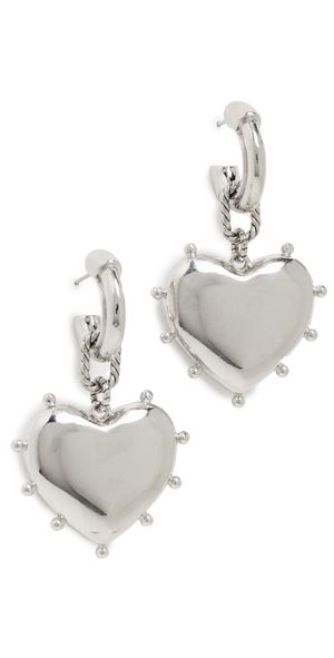 Elizabeth Cole Darlene Earrings Silver One Size