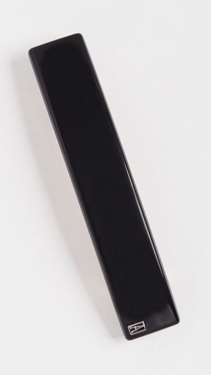 Alexandre de Paris Thin Hair Clip Tokyo Tortoise One Size