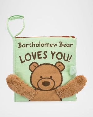 Bartholomew Bear Loves You Fabric Crinkle Book