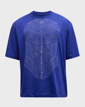 Men's Topstitched Torso Jersey T-Shirt
