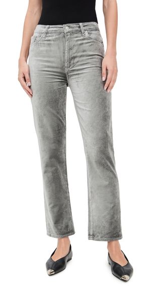 FRAME Le Sleek Straight Jeans Oyster Velvet 34