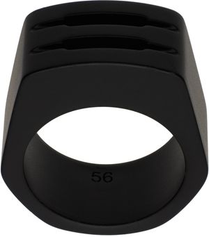 Rick Owens Black Grill Ring