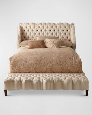 Madelena Wingback California King Bed