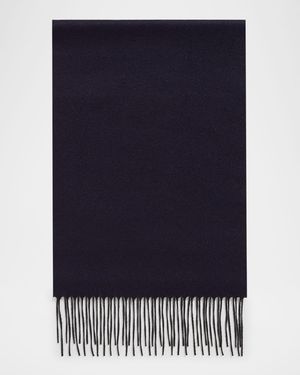 Men's Two-Tone Cashmere-Silk Scarf