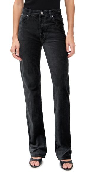 FRAME The Reboot Velveteen Green Smoke Velvet 28