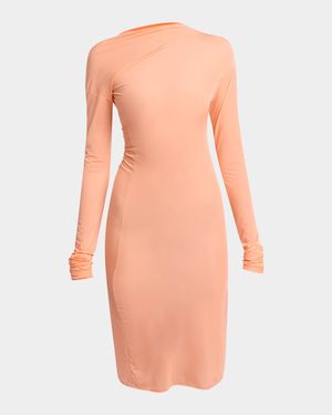 Hoan Sheer Ruched Top