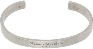 Maison Margiela Silver Logo Bracelet