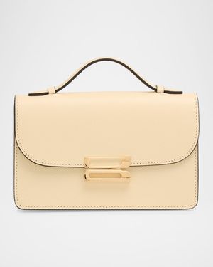 Mini Buckle Leather Shoulder Bag