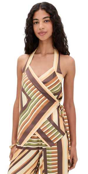 MISA Ione Top Geo Scarf S