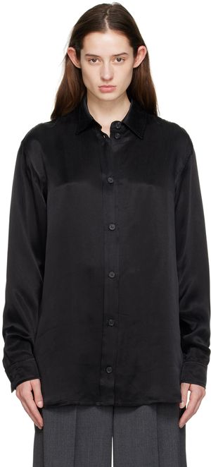 Han Kjobenhavn Black Boyfriend Shirt