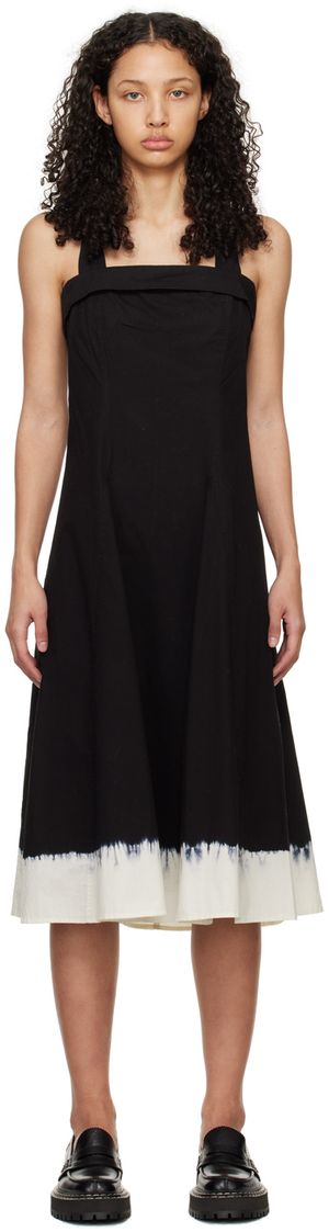 Proenza Schouler Black Proenza Schouler White Label Edie Midi Dress