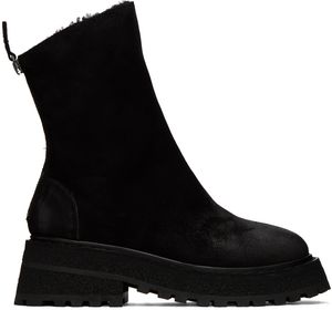 Marsèll Bottes Carro noires