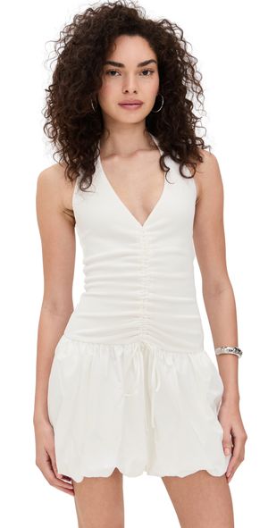 Bec + Bridge Freya Bubble Mini Dress Ivory 14