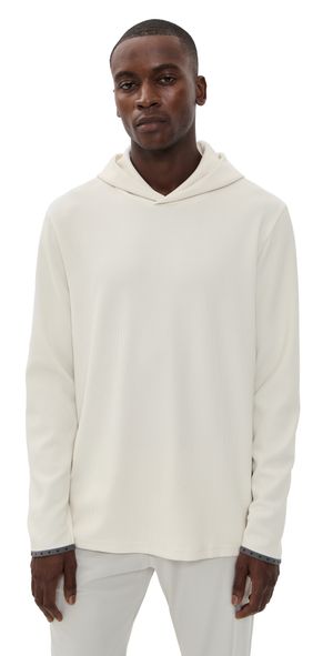 Greyson Traverse Waffle Hoodie Frost L