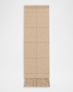 Lofty Twill Cashmere Scarf