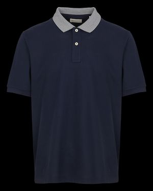 Gant - Polo manches courtes en coton - Taille 2XL - Bleu