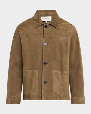 Men's Suede Chore Coat
