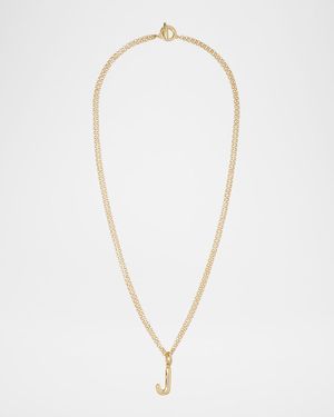 The Puffy Initial Necklace