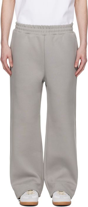 Seventh Pantalon de détente V2 gris à revers prolongés
