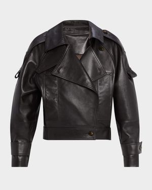 Miles Leather Utility Jacket