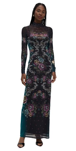 AFRM Billie Dress Baroque Floral XL