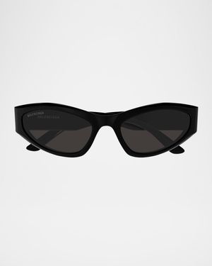 Cat-Eye Acetate Sunglasses