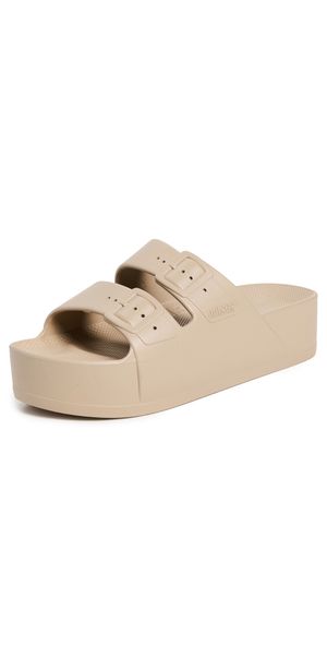 Freedom Moses High Platform Slides Sands 10/10.5