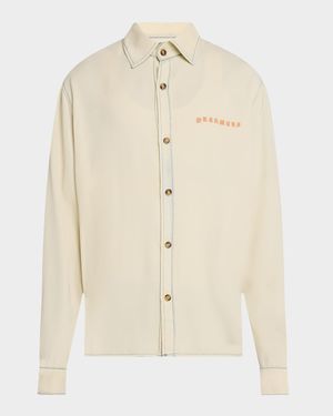 Men's Antonio Oversized Long-Sleeve Shirt