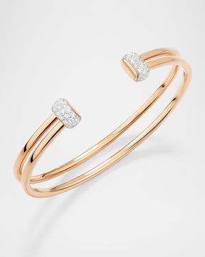 Pomellato Together 18K Rose Gold Diamond Bracelet