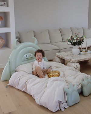 Kid's Monster Inflatable Air Mattress