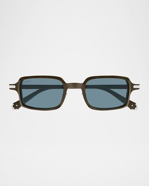 Unisex CT0539S Acetate Rectangle Sunglasses
