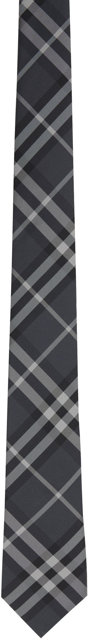 Burberry Gray Manston Tie