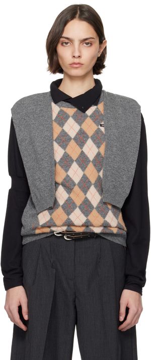 HODAKOVA Knitted Sleeve Vest