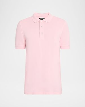Men's Lyocell Pique Polo Shirt