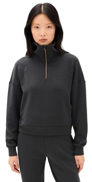 Rhone Dreamglow 1/2 Zip Black XS